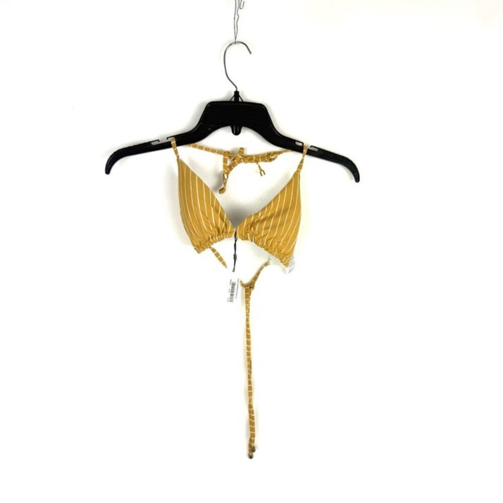 Vitamin A Women’s Yellow String Bikini Top Size 12